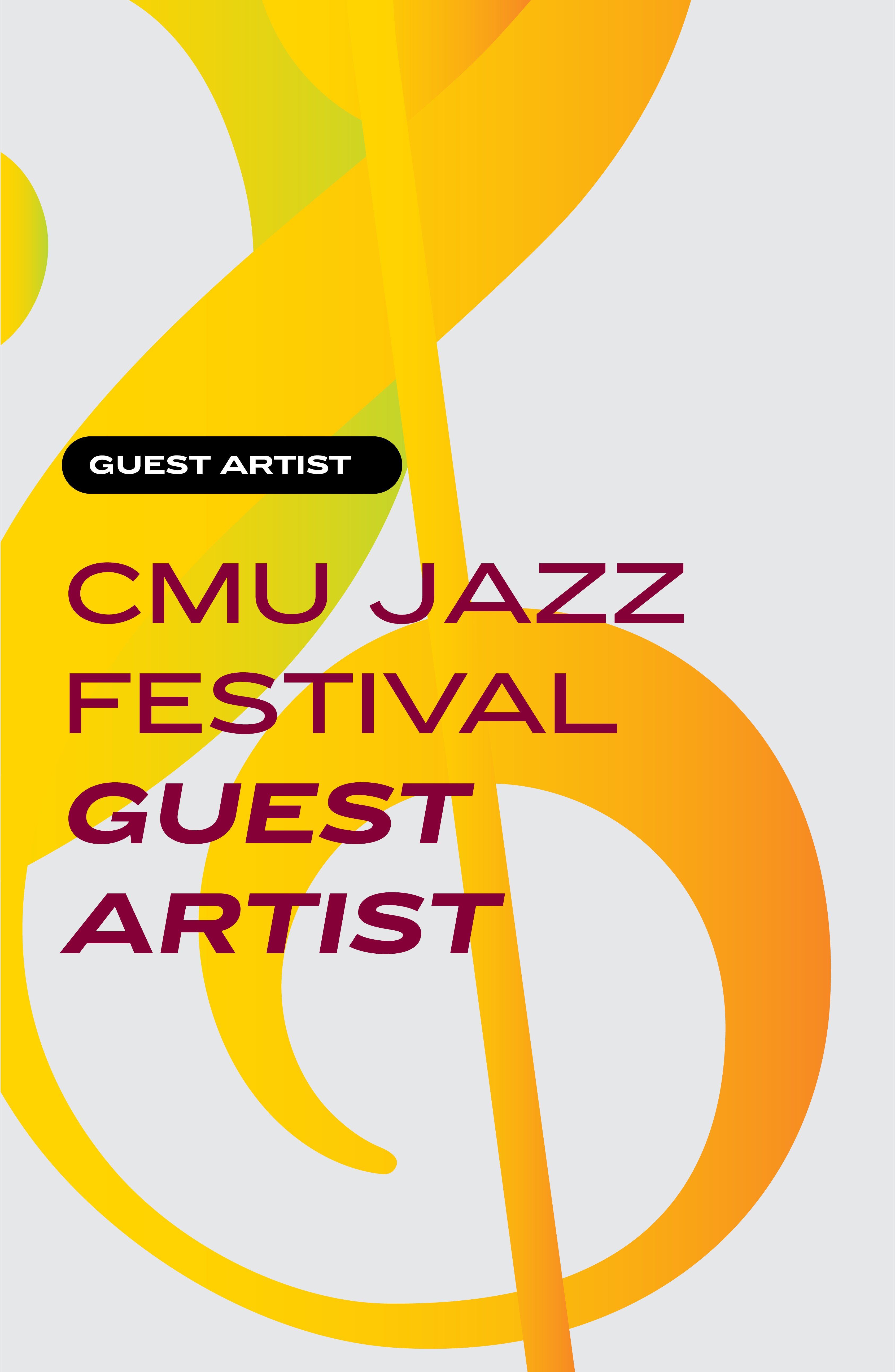 CMU Jazz Festival Guest Artist poster image