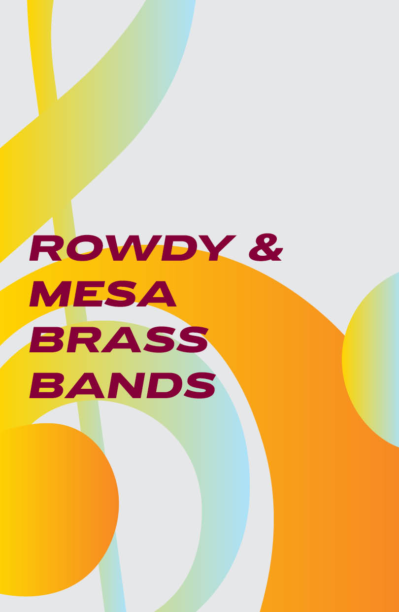 Rowdy Brass Band and Mesa Brass Band poster image